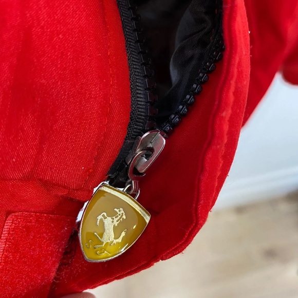 Ferrari Schumacher F1 Racing Jacket Full Zip 1996 Official Licence Red Size 2XL - Picture 10 of 15